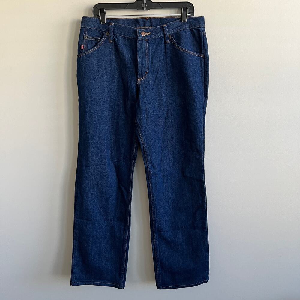 Red Kap Straight Fit Women's Work Jean Size 14 NWOT